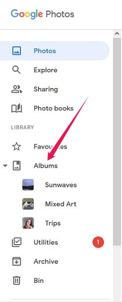 Disable Link Sharing Google Photos Web Albums View