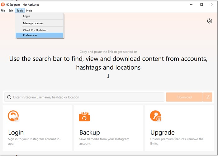 Download Instagram Stories Pc Preferences 1