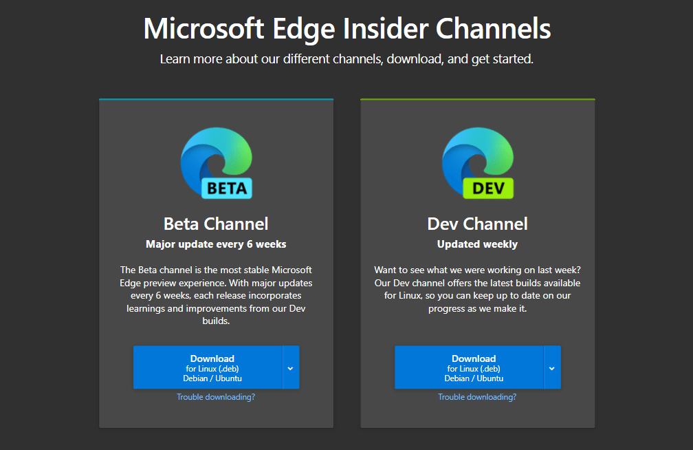 Edge Insider Version