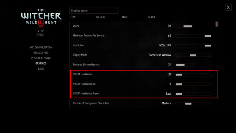 Graphics Card Not Working Witcher 3