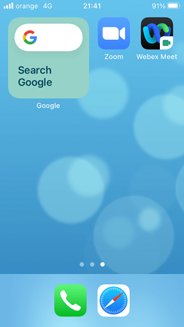 How To Change Google Background Ios Wiget View