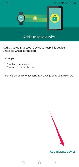 How To Set Up Smart Lock For Android Add Trusted Device
