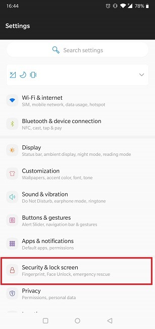 How To Set Up Smart Lock For Android Settings Oneplus