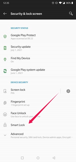 How To Set Up Smart Lock For Android Smart Lock Security