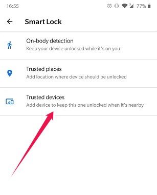 How To Set Up Smart Lock For Android Trusted Devices Activation