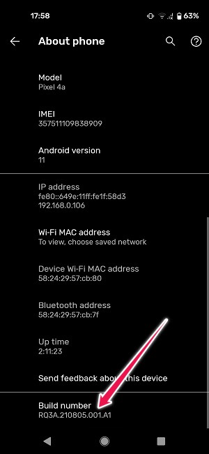 How To Turn Dark Mode Snapchat Android Build Number Tap