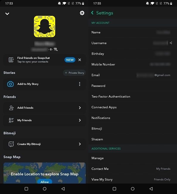 How To Turn Dark Mode Snapchat Android Force Snapchat