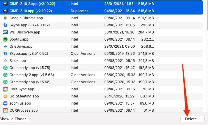 Mac Delete Selected Apps