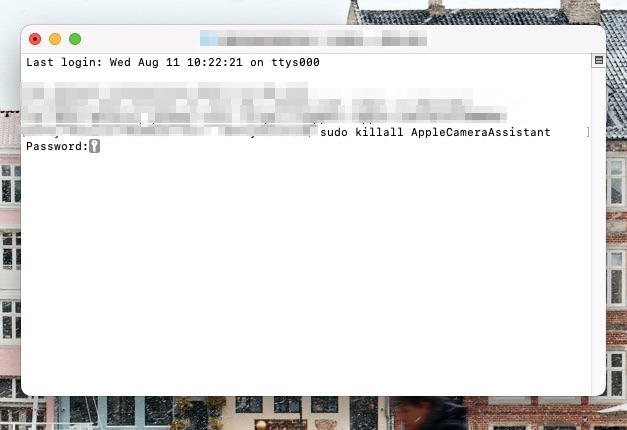 Sudo Apple Camera Assistant Mac