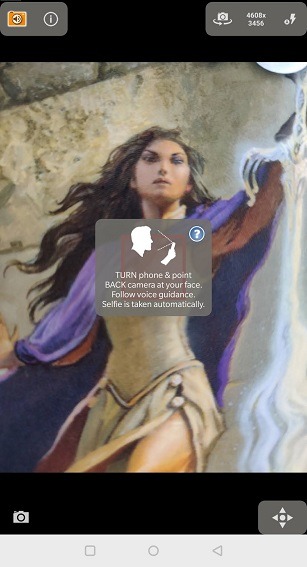 Take Selfies With Rear Facing Camera Android Back Camera Selfie Voice Guide App