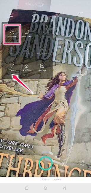 Take Selfies With Rear Facing Camera Android Candy Cam Set Timer