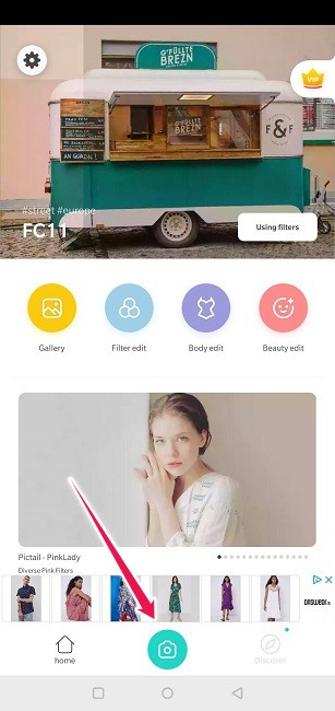 Take Selfies With Rear Facing Camera Android Candy Cam Shutter Button