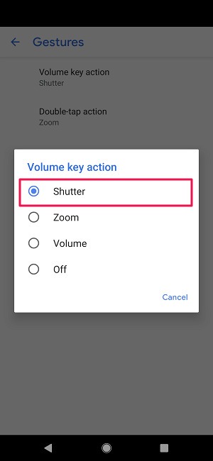 Take Selfies With Rear Facing Camera Pixel Volume Buttons As Shutter