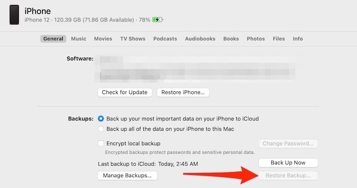 Unlock Iphone Forgot Passcode Restore Backup