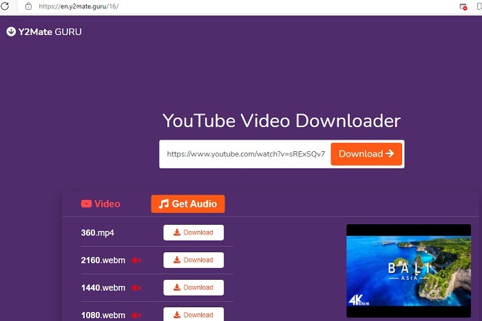 Best Video Downloaders Y2mate Guru