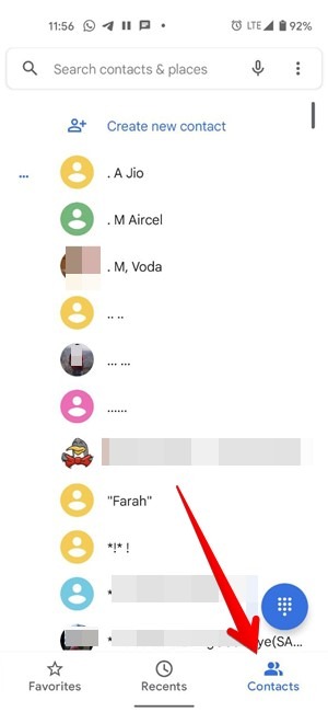 Block Number Android Phone App Contacts