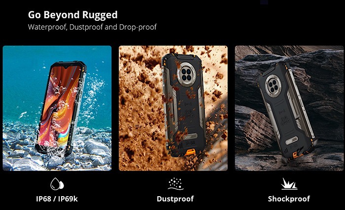 Doogee Rugged Smartphone Waterproof