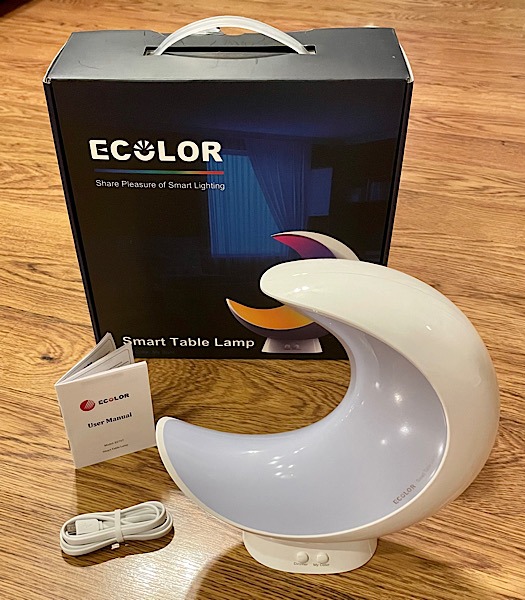 Ecolor Smart Moon Lamp Unboxing