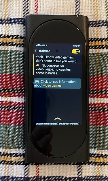 Langogo Genesis Language Translation Online Translation2