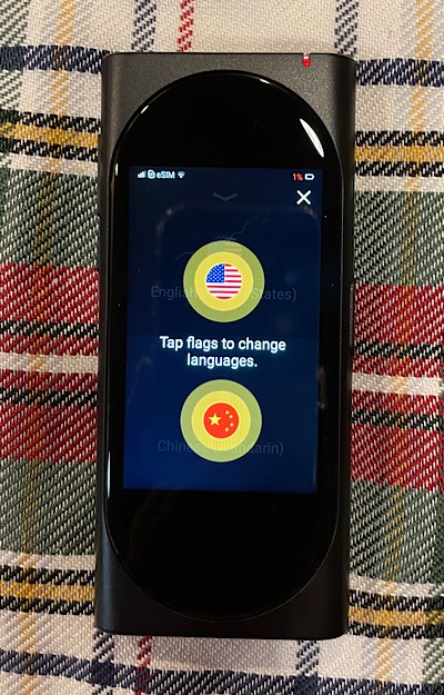 Langogo Genesis Language Translator Chinese
