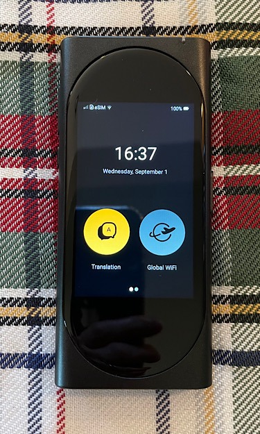 Langogo Genesis Language Translator Home Screen2