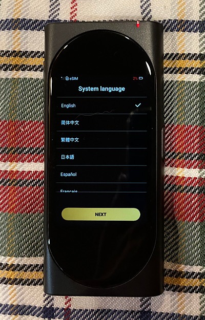 Langogo Genesis Language Translator System Language