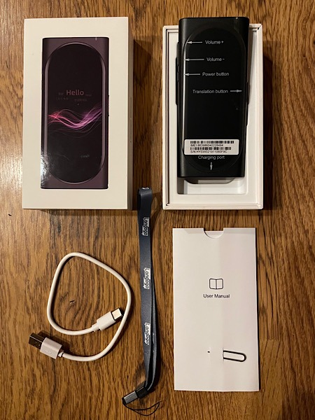 Langogo Genesis Language Translator Unboxing