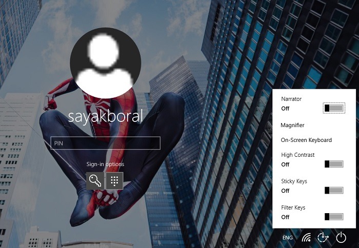 Screenshot Windows Login Screen Recorded Snip Skketch