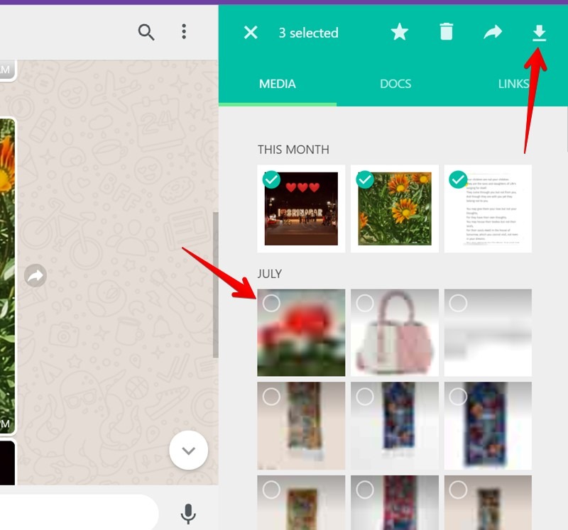 Whatsapp Web Media Files Download