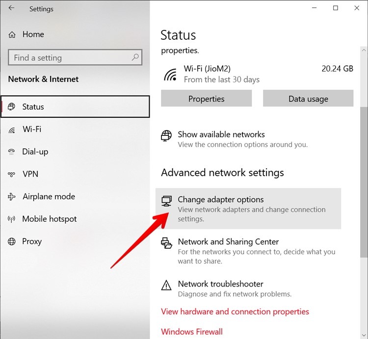 Wi Fi Change Adapter Properties