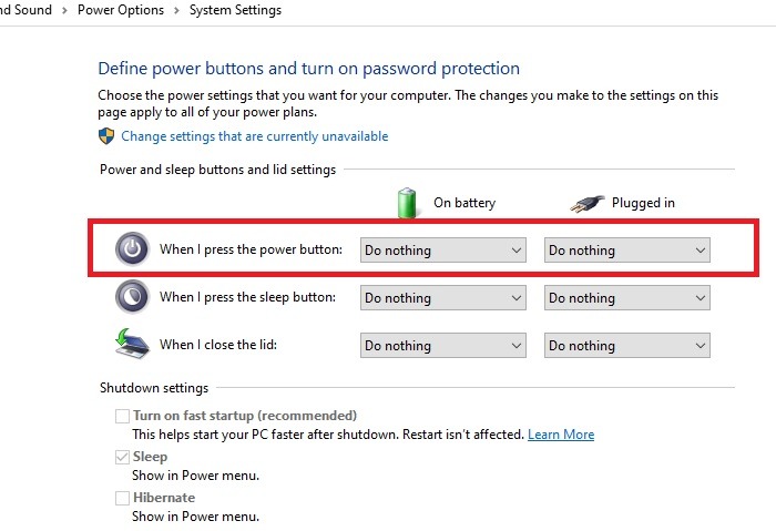 Windows Kiosk Power Buttons