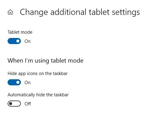 Windows Kiosk Tablet Mode