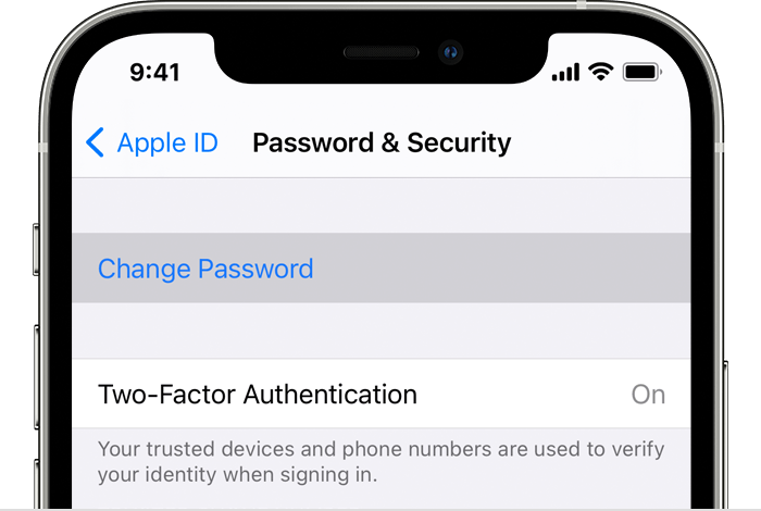 Apple Id Question Answer Password Ios
