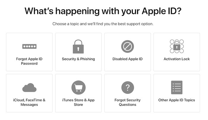 Apple Id Question Answer Support