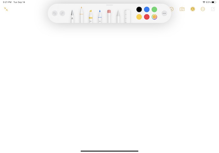 Apple Pencil Essentials Notes