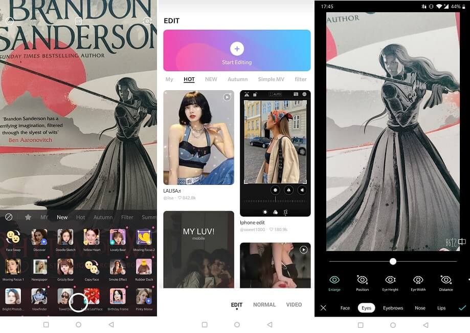 Best Face Swapping Apps Android B612