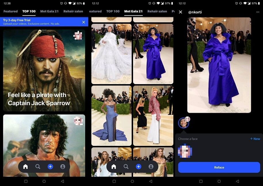 Best Face Swapping Apps Android Reface