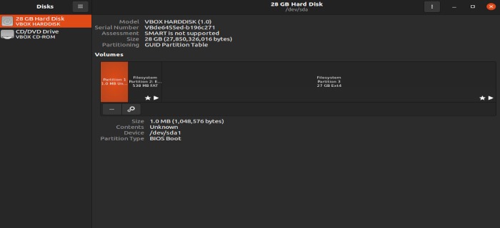 Clone Drive Gnome Disks