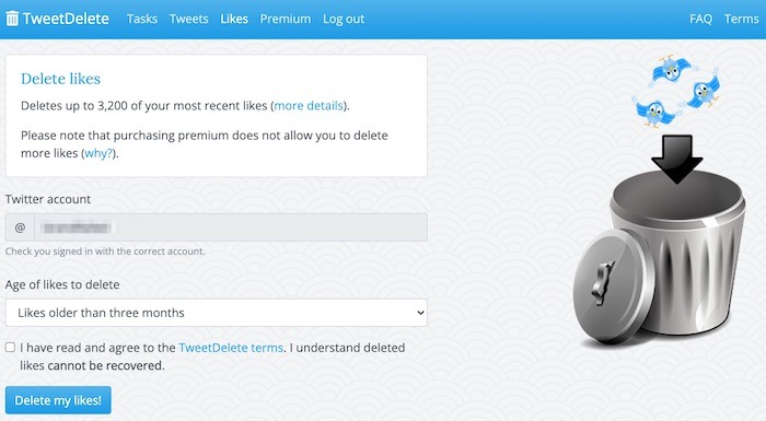 Delete Anything Twitter Account Remove Likes Third