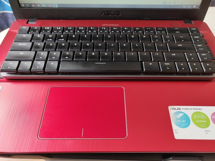 Epomaker Nt68 Keyboard Review Mobile On Laptop