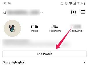 How To Add Link Instagram Story Edit Profile