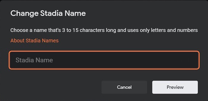 How To Change Usernames Stadia