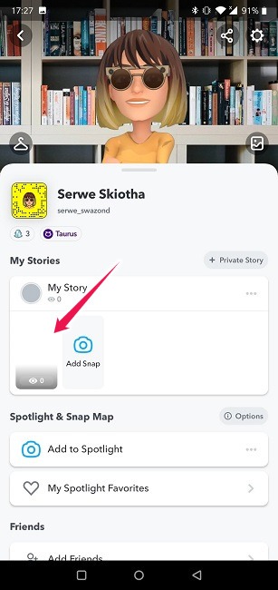 How To Delete Stuff On Snapchat Stories View