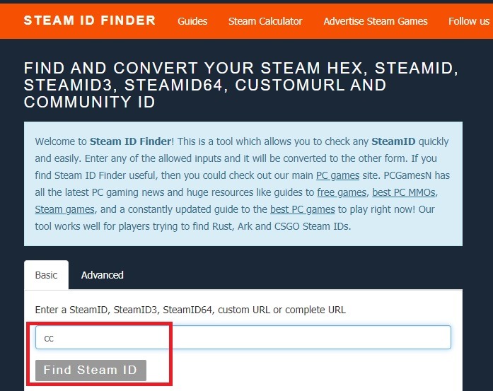 How To Find Your Steam Id And Customize Search Id