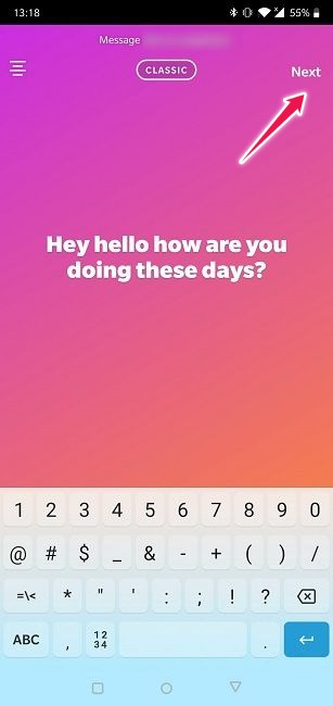 How To Send Disappearing Messages Android Instagram Next Step