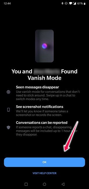 How To Send Disappearing Messages Android Ok Continue