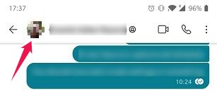 How To Send Disappearing Messages Android Signal Profile Picture
