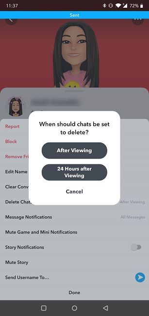 How To Send Disappearing Messages Android Vanishing Texts Preferences
