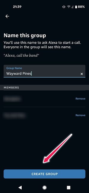 How To Start Group Video Chat Android Alexa Create Group