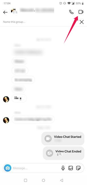 How To Start Group Video Chat Android Instagram Existent Group Video Chat